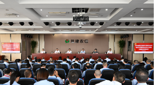 省農信聯社黨委召開學習貫徹習近平新時代中國特色社會主義思想主題教育總結會議